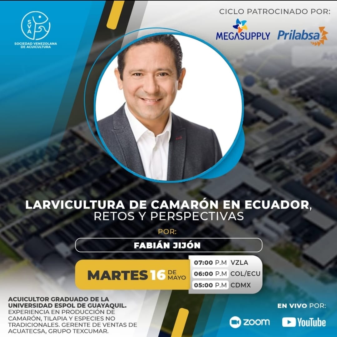 Fabián Jijón - Larvicultura de camarón en Ecuador
