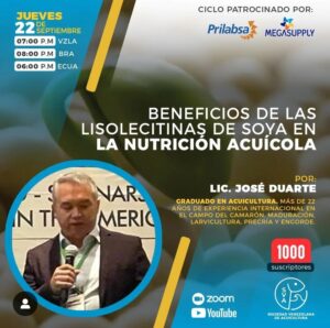 José Duarte - Beneficios de las lisolecitinas de soya en nutrición acuícola