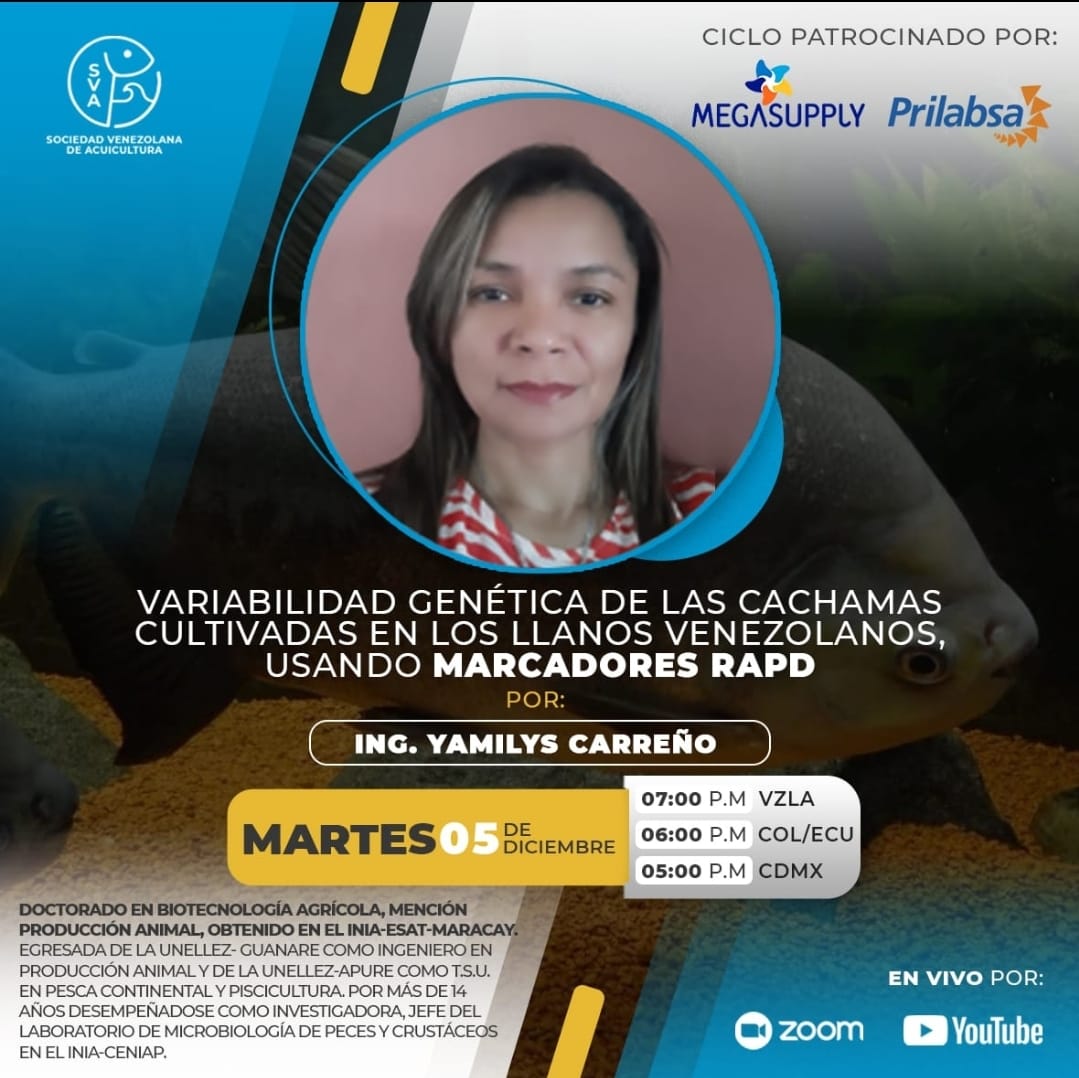 Yamilys Carreño - Variabilidad genética de cachamas