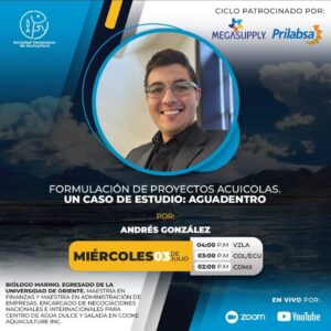 Andrés González - Formulación de proyectos acuícolas