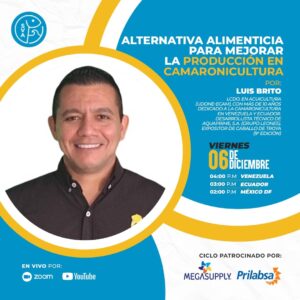 Luis Brito - Alternativa alimenticia para mejorar la producción en camaronicultura