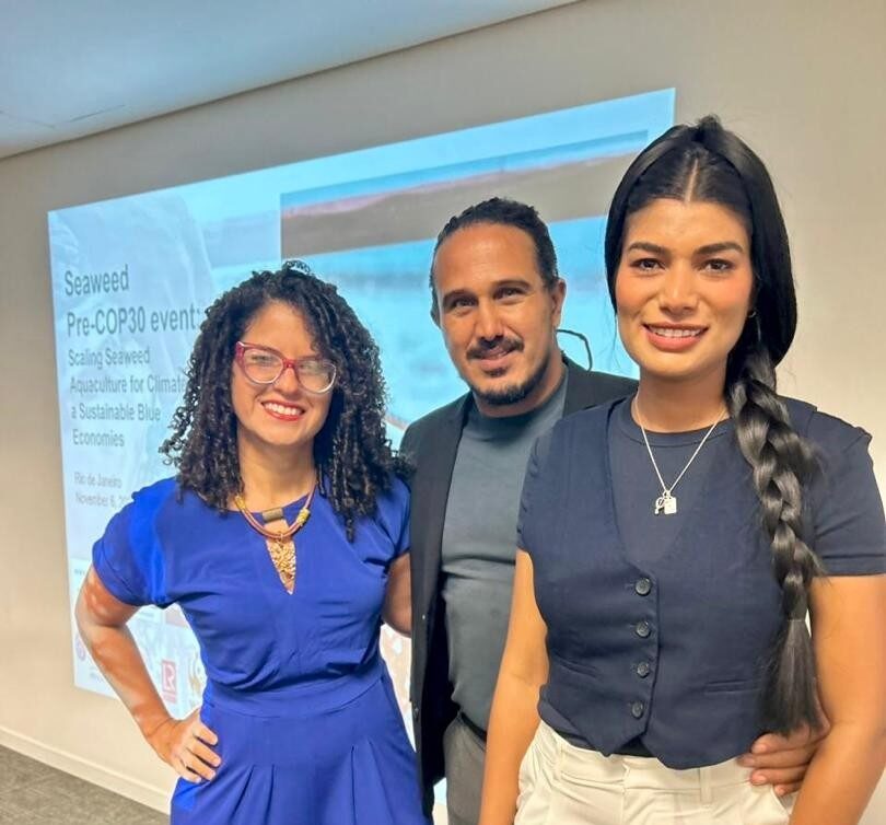 Representación venezolana en el Seaweed Pre-COP30.