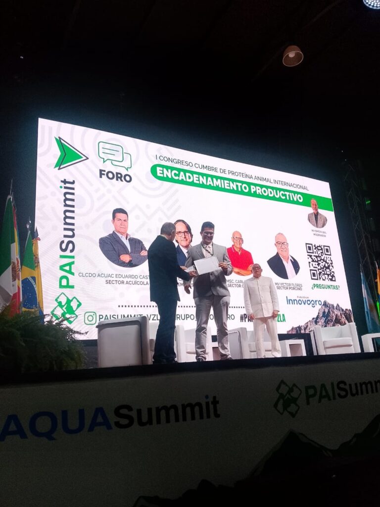 Eduardo Castillo durante su participación en el Foro Encadenamiento Productivo